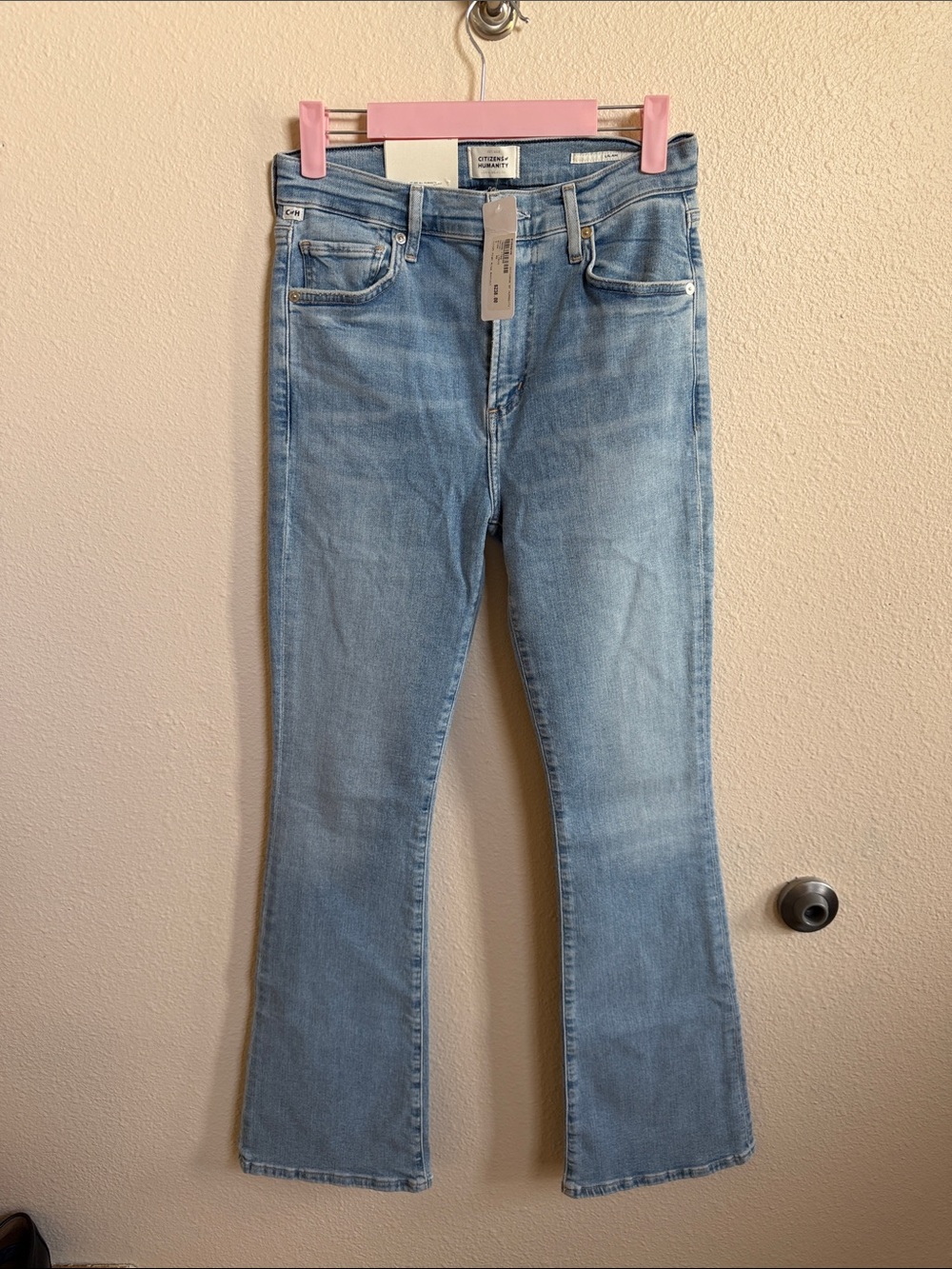 Citizens Of Humanity Light Blue Flare Jeans